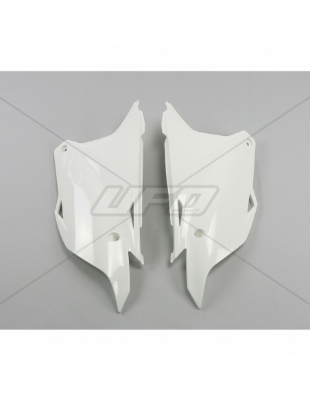 Plaques latérales - Blanc - UFO Kawasaki 85 KX 2014-2016