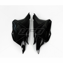 Plaques latérales - Noir - UFO Kawasaki 85 KX 2014-2016
