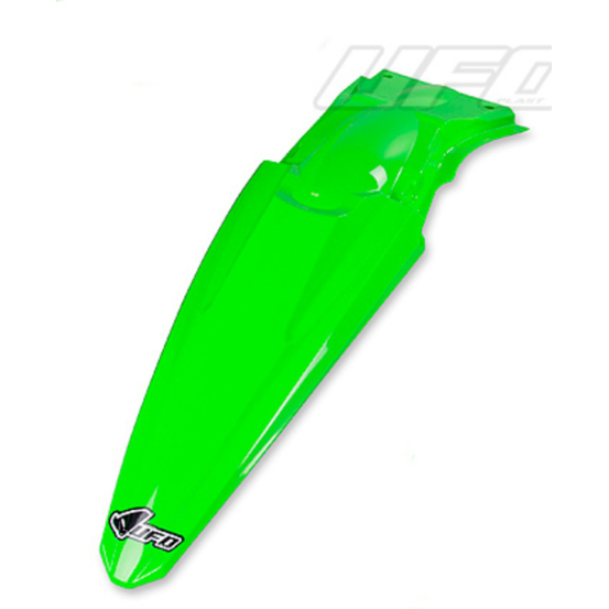 Garde Boue Arrière - Vert Fluo - UFO Kawasaki 250 KXF 2017 / 450 KXF 2016-2017