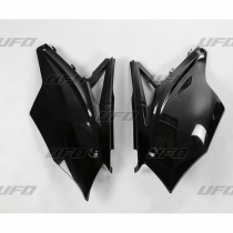 Plaques latérales - Noir - UFO Kawasaki 450 KXF 2016