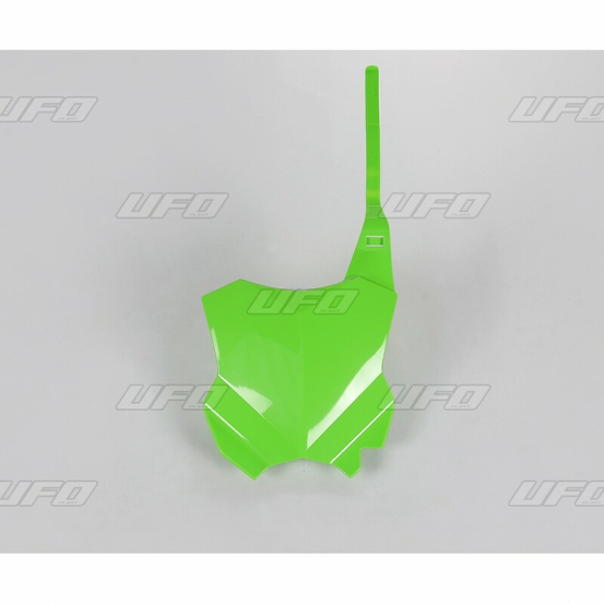 Plaque avant - Vert - UFO Kawasaki 450 KXF 2016-2026 / 250 KXF 2017-2026