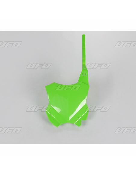 Plaque avant - Vert - UFO Kawasaki 450 KXF 2016-2026 / 250 KXF 2017-2026