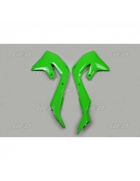 Ouies de radiateurs - Vert - UFO Kawasaki 450 KXF 2019