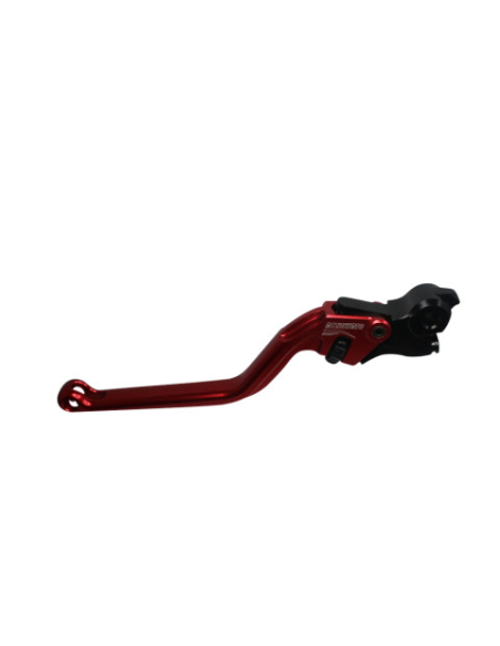 Levier d'embrayage fixe en aluminium usiné CNC anodisé rouge ACCOSSATO - HUSQVARNA - KTM