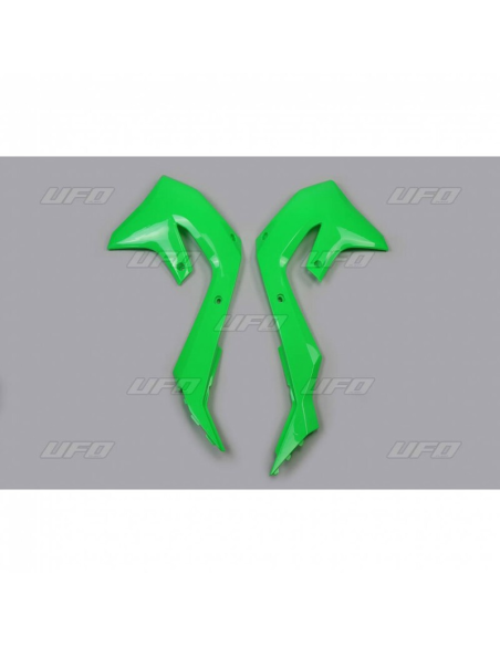 Ouies de radiateurs - Vert Fluo - UFO Kawasaki 450 KXF 2019