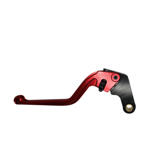 Levier d'embrayage fixe en aluminium usiné CNC anodisé rouge ACCOSSATO - BMW S 1000 RR 2010-2014