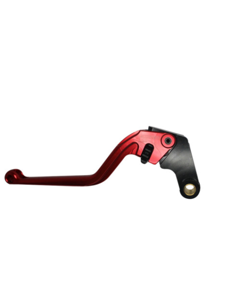Levier d'embrayage fixe en aluminium usiné CNC anodisé rouge ACCOSSATO - BMW S 1000 RR 2010-2014
