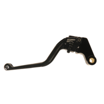 Levier d'embrayage fixe en aluminium usiné CNC anodisé noir ACCOSSATO - BMW S 1000 RR 2015-2019