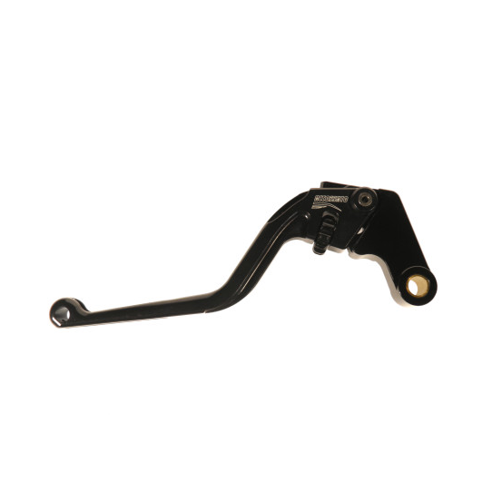 Levier d'embrayage fixe en aluminium usiné CNC anodisé noir ACCOSSATO - BMW S 1000 RR 2015-2019