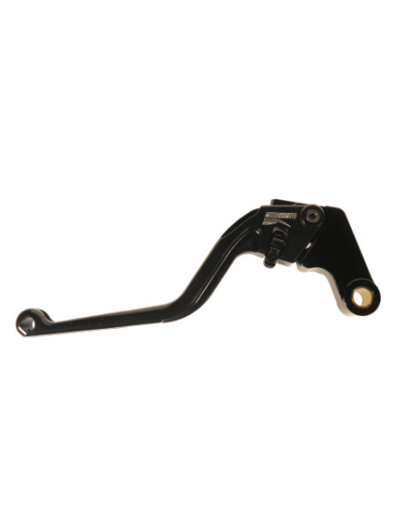 Levier d'embrayage fixe en aluminium usiné CNC anodisé noir ACCOSSATO - BMW S 1000 RR 2015-2019