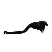 Levier d'embrayage fixe en aluminium usiné CNC anodisé noir ACCOSSATO - HONDA