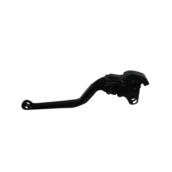 Levier d'embrayage fixe en aluminium usiné CNC anodisé noir ACCOSSATO - HONDA