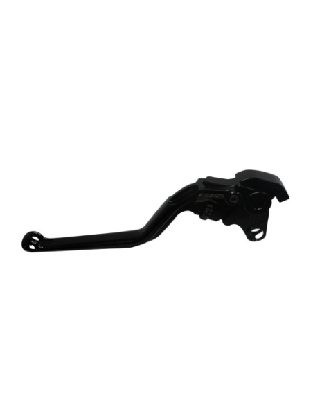 Levier d'embrayage fixe en aluminium usiné CNC anodisé noir ACCOSSATO - HONDA