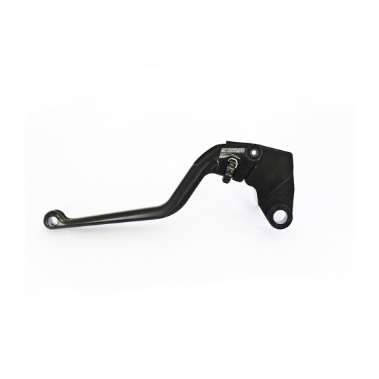 Levier d'embrayage fixe en aluminium usiné CNC anodisé noir ACCOSSATO - KAWASAKI