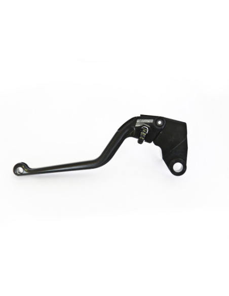 Levier d'embrayage fixe en aluminium usiné CNC anodisé noir ACCOSSATO - KAWASAKI