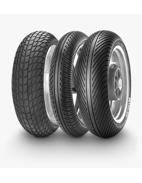 Pneu arrière Compétition METZELER RACETEC SM RAIN 165/55 R17 NHS TL