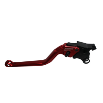 Levier d'embrayage fixe en aluminium usiné CNC anodisé rouge ACCOSSATO - SUZUKI