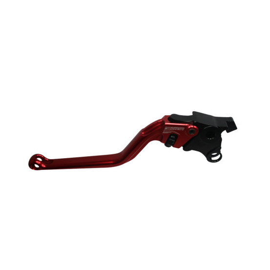 Levier d'embrayage fixe en aluminium usiné CNC anodisé rouge ACCOSSATO - SUZUKI