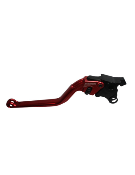 Levier d'embrayage fixe en aluminium usiné CNC anodisé rouge ACCOSSATO - SUZUKI