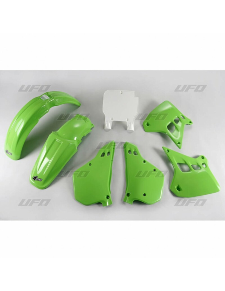 Kit plastiques - Origine 1990 - UFO Kawasaki 250 KX 1990-1991