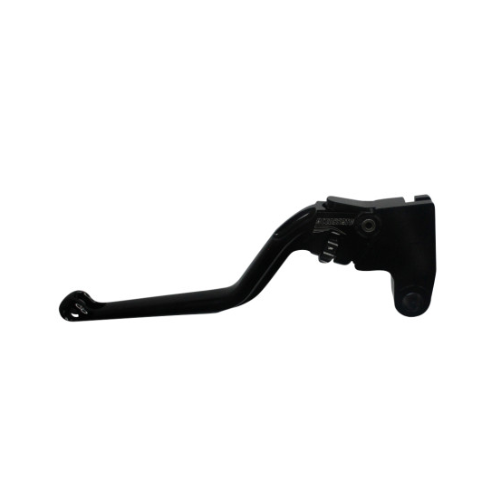 Levier d'embrayage fixe en aluminium usiné CNC anodisé noir ACCOSSATO - TRIUMPH