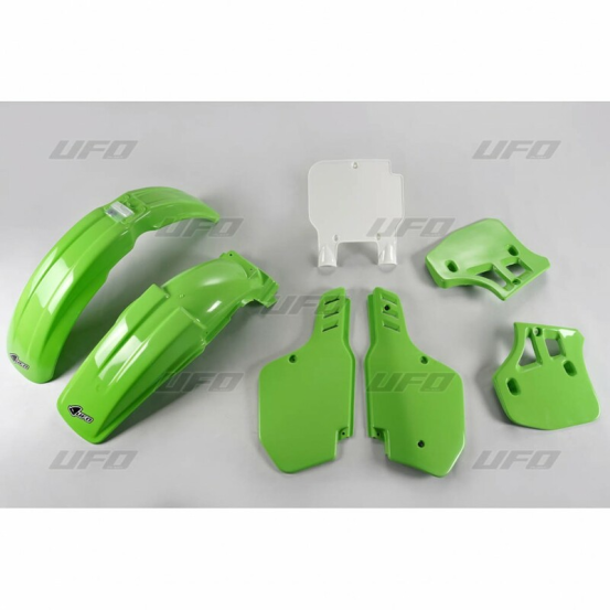 Kit plastiques - Origine 1989 - UFO Kawasaki 250 KX 1989 / 500 KX 1989-1994