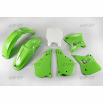 Kit plastiques - Origine 1991 - UFO Kawasaki 125 KX 1990-1991
