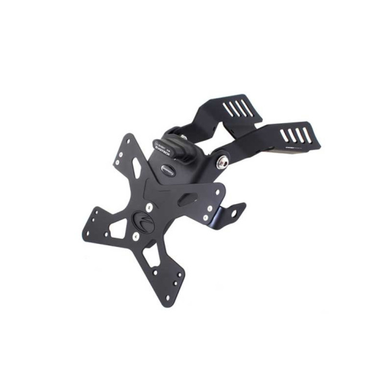 Support de plaque réglable EVOTECH - YAMAHA R1 2015-20