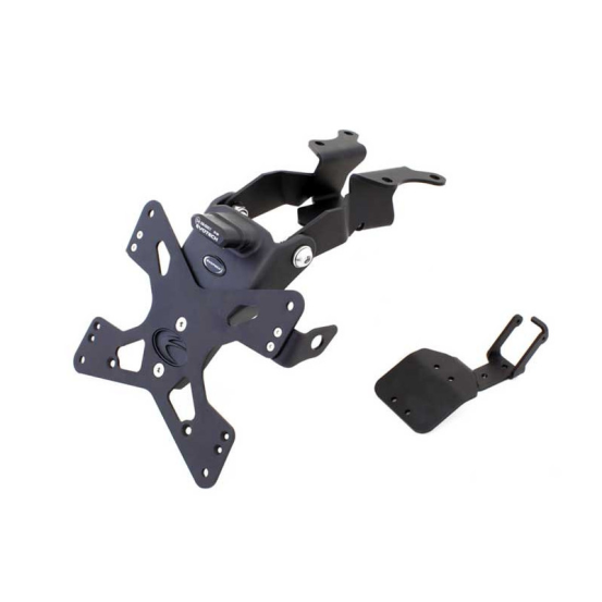 Support de plaque réglable EVOTECH - YAMAHA MT-10 2016-17