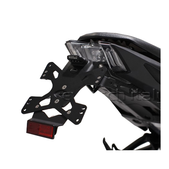 Support de plaque réglable EVOTECH - YAMAHA MT-09 2017-20