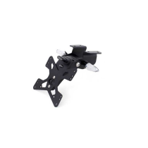 Support de plaque réglable EVOTECH - YAMAHA 530 TMAX 2017-19 - 560 TMAX 2020-