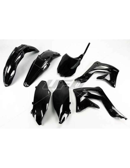 Kit Plastiques - Noir - UFO Kawasaki 450 KXF 2013-2015