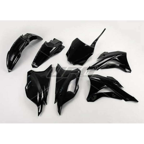 KIT PLASTIQUES - Noir - UFO Kawasaki 85 KX 2014-2016