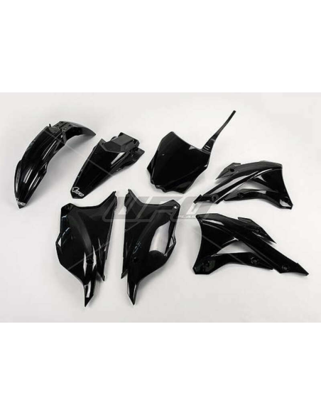 KIT PLASTIQUES - Noir - UFO Kawasaki 85 KX 2014-2016