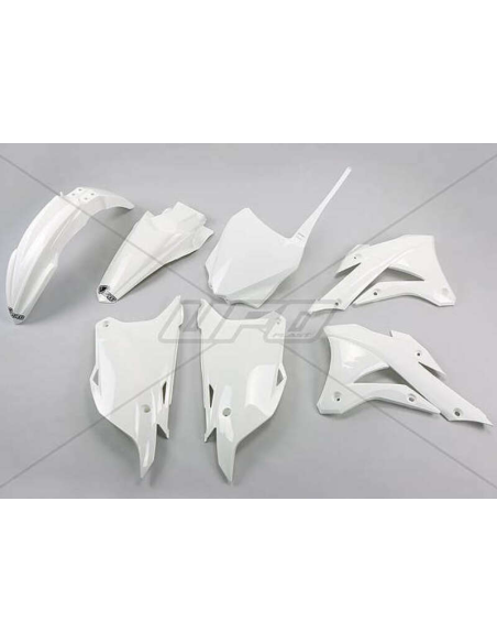 KIT PLASTIQUES - Blanc - UFO Kawasaki 85 KX 2014-2016