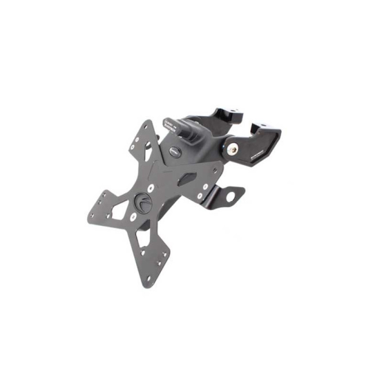 Support de plaque réglable EVOTECH - KAWASAKI Z1000 2007-09 - Z750 2007-