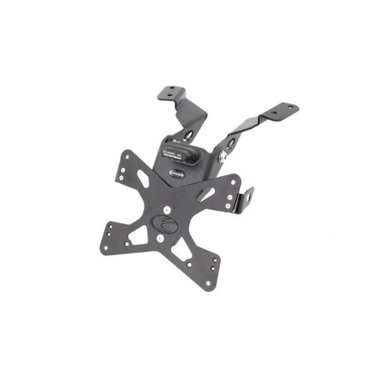 Support de plaque réglable EVOTECH - KAWASAKI ER6 N - F 2009-11