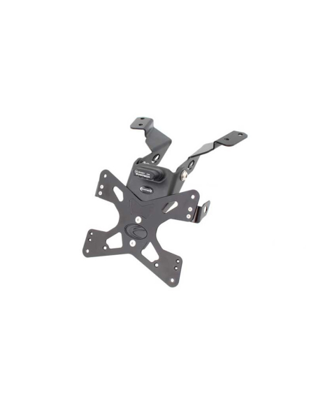 Support de plaque réglable EVOTECH - KAWASAKI ER6 N - F 2009-11