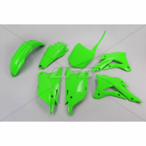 Kit plastiques - Vert Fluo - UFO Kawasaki 85 KX 2014-2018