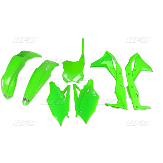 Kit Plastiques - Vert Fluo - UFO Kawasaki 250 KXF 2017