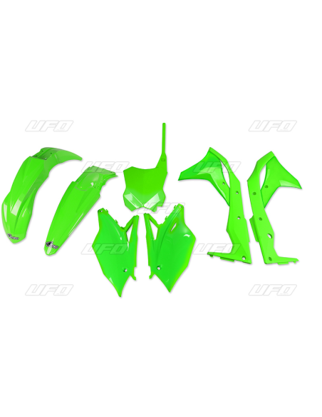 Kit Plastiques - Vert Fluo - UFO Kawasaki 250 KXF 2017