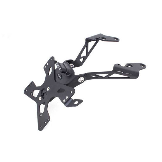 Support de plaque réglable EVOTECH - MV AGUSTA 675 - 800 BRUTALE 2016-22