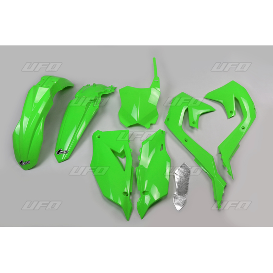 Kit plastiques - Vert - UFO Kawasaki 450 KXF 2019