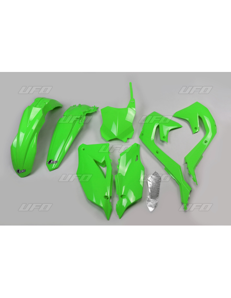 Kit plastiques - Vert - UFO Kawasaki 450 KXF 2019