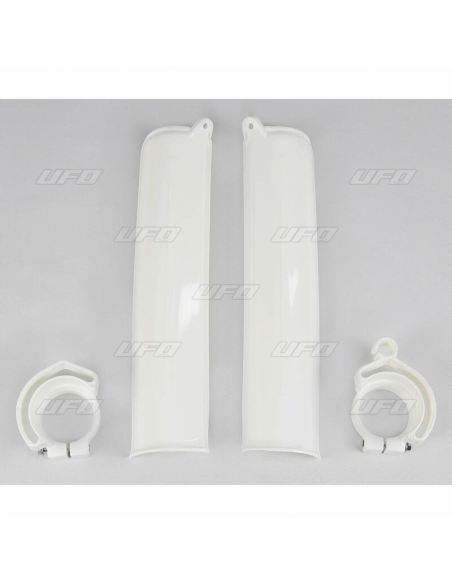 Protections de fourche - Blanc - UFO KTM GS/MX 1990-1992
