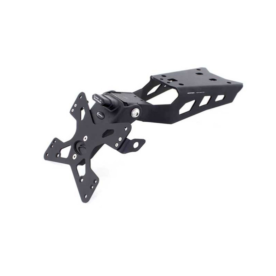 Support de plaque réglable EVOTECH - DUCATI 797 MONSTER - SUPERSPORT - 1200 MONSTER 2017-20 - 821 MONSTER 2018-20