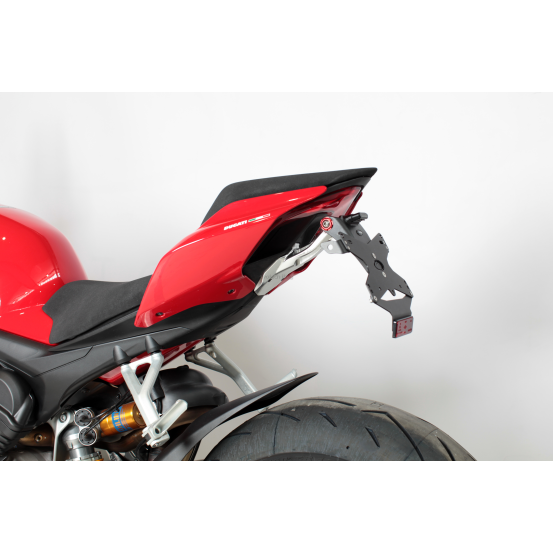Support de plaque réglable EVOTECH - DUCATI STREETFIGHTER V4 - V2