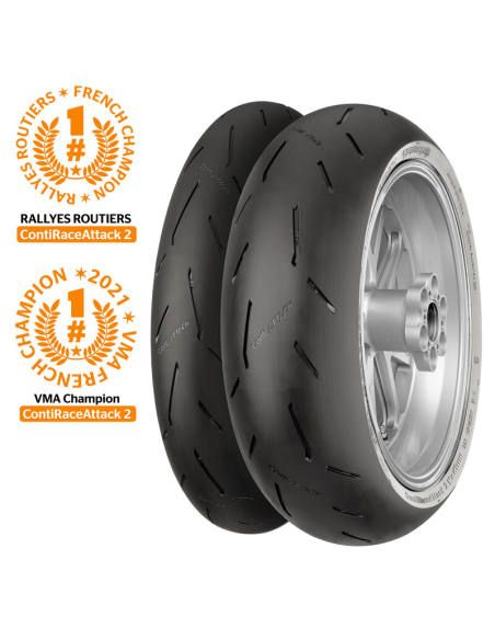 Pneu Arrière Racing CONTINENTAL Race Attack2 190/55ZR17 75W TL