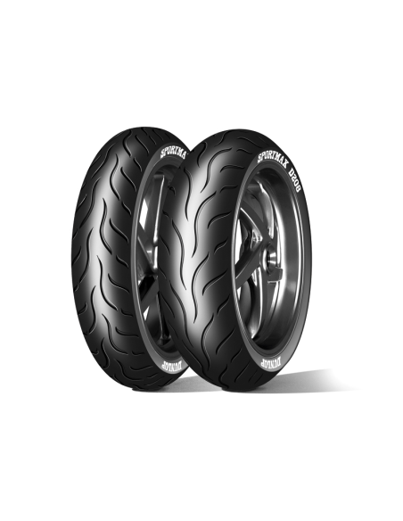 Pneu Avant Sport Touring DUNLOP D208 120/70ZR19 60W TL