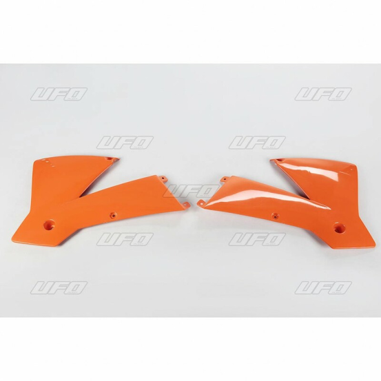 Ouies de radiateur - Orange - UFO KTM SX 2001-2004 EXC 2003-2004